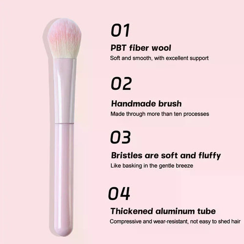 1/8 PCS Makeup Brushes Set Eye Shadow Foundation Women Cosmetic Brush Eyeshadow Blush Beauty Soft Hair Make Up Tools With Bag